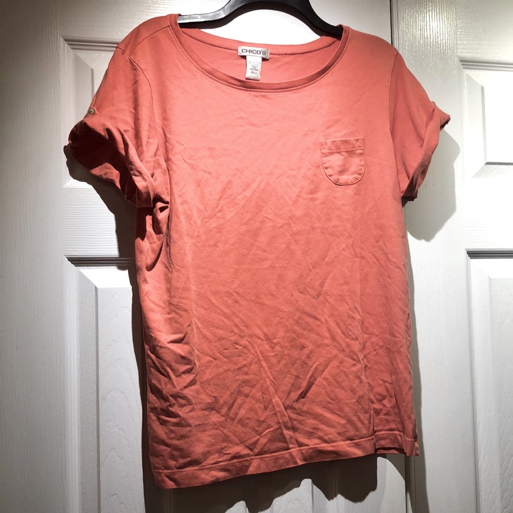 Peach Chico Tee